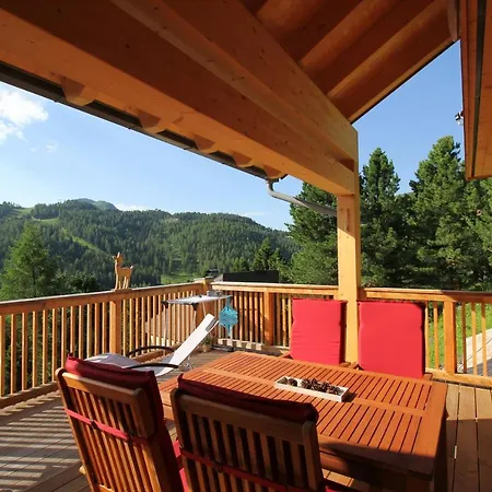 Auszeit Ferienhaus Fur 6 Personen ,mit Grosser Terrasse Und Panoramablick, -a1 Haus 436 A Links- Holiday home Turracher Hoehe